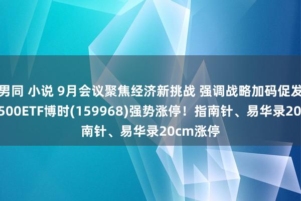 男同 小说 9月会议聚焦经济新挑战 强调战略加码促发展 中证500ETF博时(159968)强势涨停！指南针、易华录20cm涨停