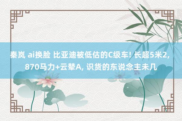 秦岚 ai换脸 比亚迪被低估的C级车! 长超5米2, 870马力+云辇A, 识货的东说念主未几